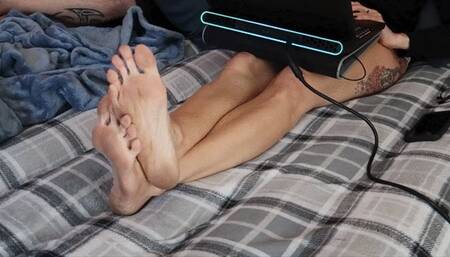 toe pointing