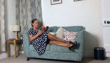 naked asking sir rodney how she may be of service.  this haughty housewife is no more!