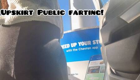 Ebonybooty49 - Upskirt Public Farting