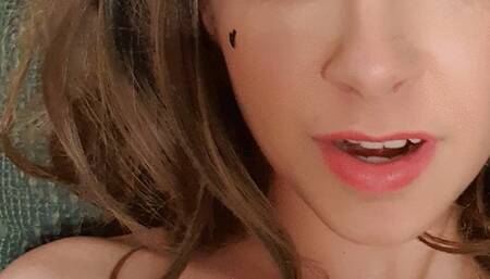 Pov sucking my titties !