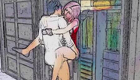 Anime to Hentai S1E2 "sasuke Fast Fuck Sakura"