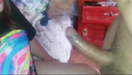 My Friend's Cheating Girlfriend Sucks my Cock because she wants Part 4