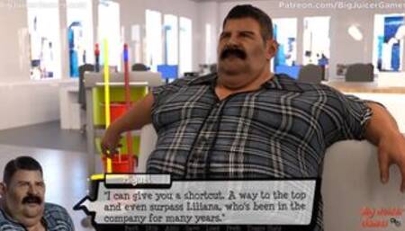 [Gameplay] Pandora's Box #31: Cheating slutty teen sucks her boss off and gets cre...