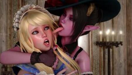 [Gameplay] Goblin Layer 26 Horny Amazon Girl