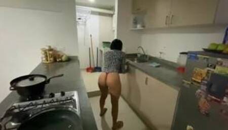 she gets stuck in the kitchen and I fuck her (Athenea samael and eros _8)