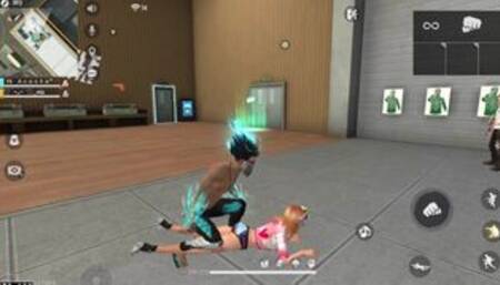 FREE FIRE , ( CON MICROFONO) ME LA COGO EN ENTRENAMIENTO!