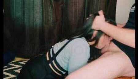 NO LIMITS RELENTLESS THROATPIE - He Used My Throat Like a Fleshlight & I LOVED IT