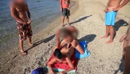 Anal cumshot party in Mykonos! Fuck me in the ass!