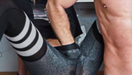 Squirt a Big Boobs Blonde and Rough Deepthroat and Hard Doggy Fuck – 4K Amateur