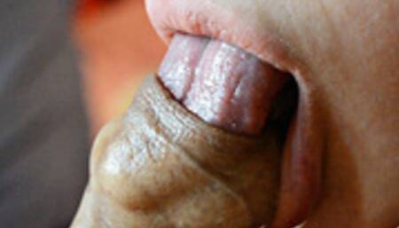 Sensitive Licking and Sucking Foreskin -cumshot inside Foreskin Day 5 M&M