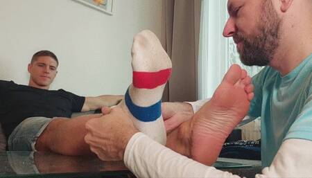 Barefoot Worship on a Table