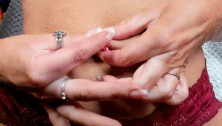Red and Pink Belly Rings (HD) WMV