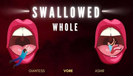 Swallowed Whole - Giantess Vore ASMR (720)