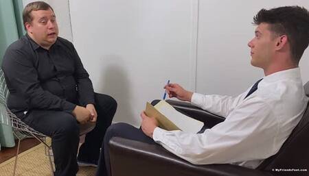 Boss Texas Foot Worshiped In Sheer Socks