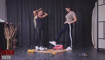 No Rescue Under Our Cruel Feet (HDTVWMV) – Lady Olga and Lady Kat