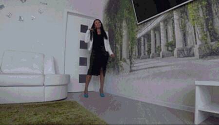 I had problems with my feet again Ad