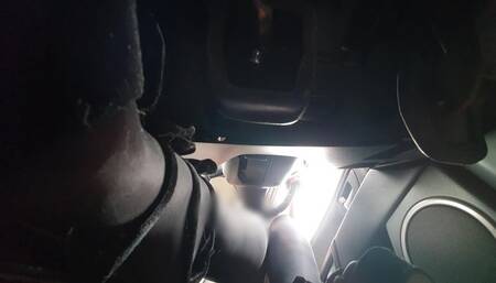 Giantess Trampling YOU While Driving in Bow Tie Heels Nylons Mazda WMV