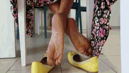 Shoeplay in ballet flats WMV(1280x720)FHD