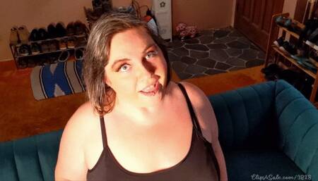 Atomic Wedgie: Black Seamless Skull Panties & Denim Jeans