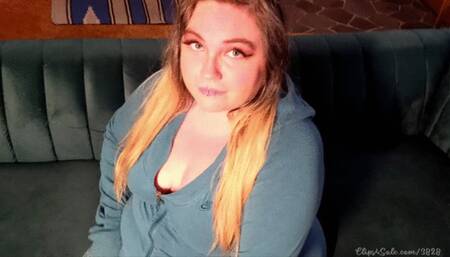 Atomic Wedgie: Blue Footless Tights & Seamless Blue Panties