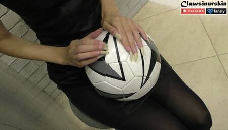 new soccer ball against nails, which is stronger?