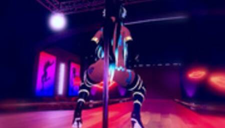 [vrchat] Exotic Pole Dancing - Drink me