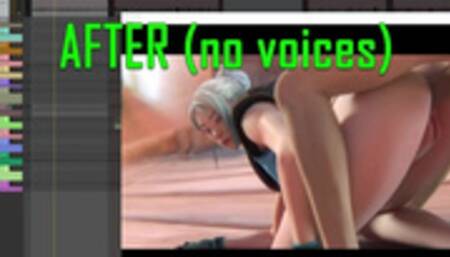 Before / after Sound Design Comparison, View from DAW (HentAudio) SFM 3D Anime Hentai Overwatch