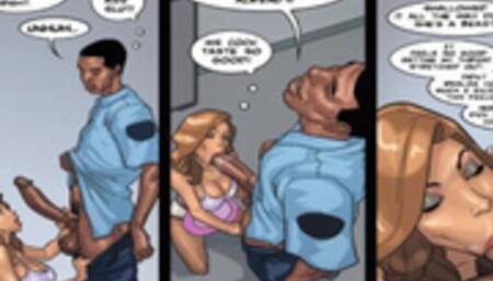 The Poker Game Season 3 Ep. 2 - Horny Housewife Swallows Mailman's Cum