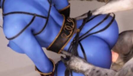 Manara & the Khajiits Big Cock - Skyrim Porn