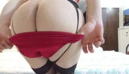 تینا کون سفید و تپل دبیرستانی ایرانی - با صدا