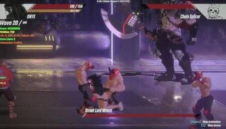 Pure Onyx Public threesome with two athletic men