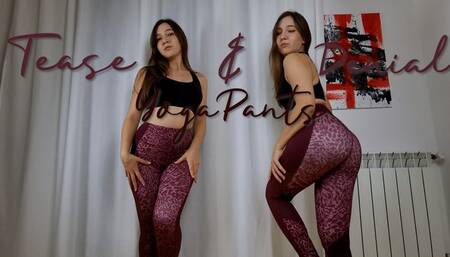 Yoga Pants Tease and Denial