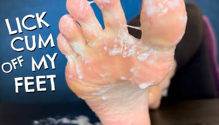 Lick Cum Off My Feet