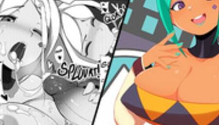 Diamond Drop - a Skullgirls Fan Comic - Cerebella have Sex with Beowulf Hentai