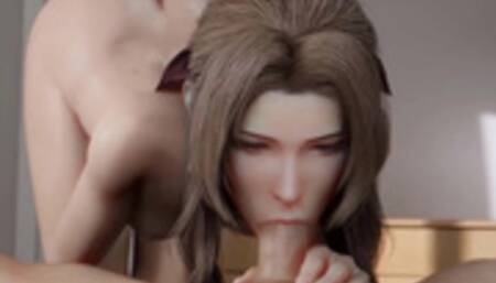 3D Hentai Compilation: Final Fantasy 7 Tifa Aerith Compilation FF7 Remake Threesome