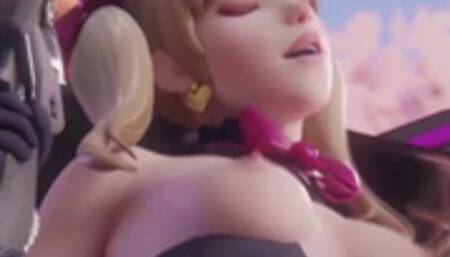 [RFF#110] DVA RUBBING a COCK BETWEEN HER LEGS (BLACK CAT VERSION)