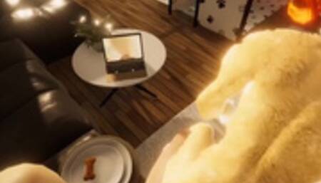 Playing with a Furry in VR!