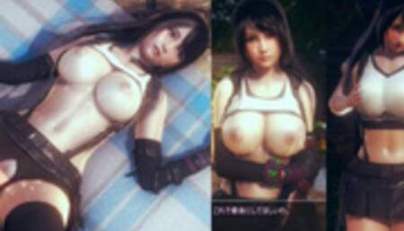 [Hentai Game Honey Select 2]Have sex with Big tits FF7(Final Fantasy 7) Tifa.3DCG Erotic Anime Video