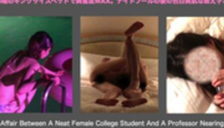 200cm幅のキングサイズベッドで興奮度MAX。ナイトプールの後の色白美肌な教え子との情事