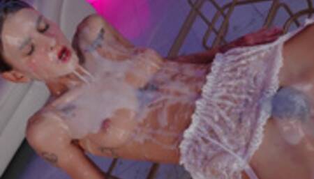 HENTAIED - Hot Masturbation with Extreme Squirting by Pretty Adelle Unicorn