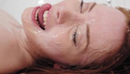 Real Life Hentai - Futanari - Petite Redhead Lottie Magne Grows Huge Dick and Cum on her Face