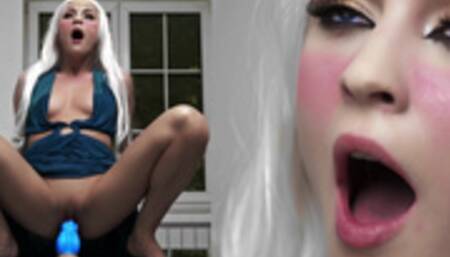 Real Life Hentai - Elf Reproduction - Milking Teen Creampie Fucking Dildo