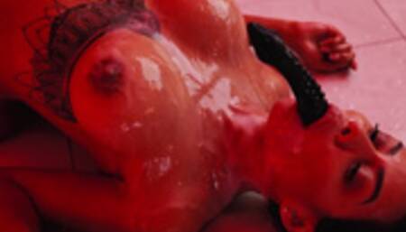 Real Life Hentai - all the way through - Canela Skin Fuck Alien with Anal, Huge Creampie and Ahegao