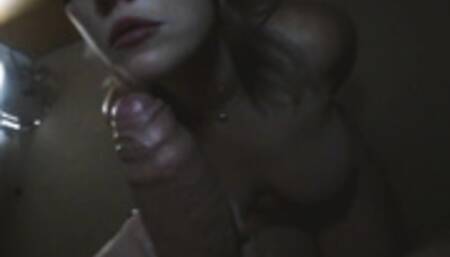 Wifes first Time Sucking Big Cock