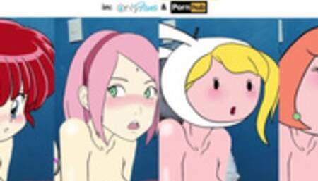 Twerk LOIS GRIFFIN Family Guy SAKURA HARUNO Naruto & Boruto FIONNA Adventure Time RANMA 1 2 Hentai