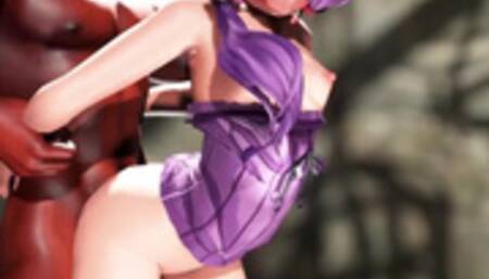 MMD - Yuzuki Yukari Rough Fuck down