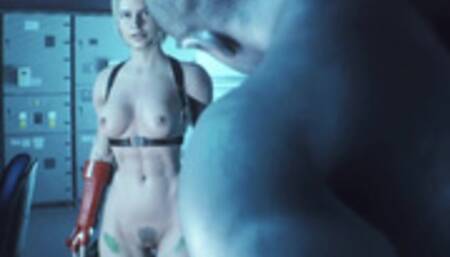 Nude Military Girl with Small Tits - RE: Jiggle Physics Special