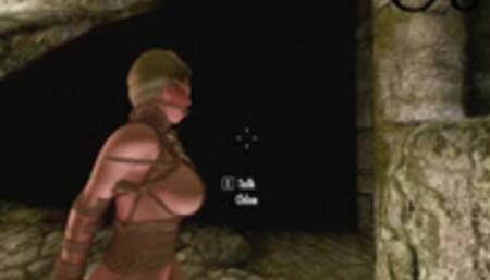 Oona's Follower Helps with a little Rope Bondage and Pleasure - Full Video