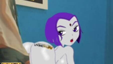 21YEARS 2D Real World Living Waifu RAVEN HENTAI #8 Cosplay Big ANIME Ass Booty CARTOON Sex Animation