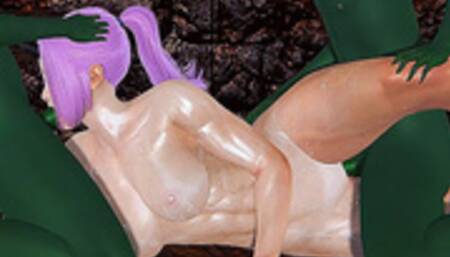 Two Goblins Double Penetration Ogre Shion 3d Hentai